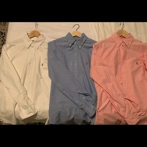 Ralph Lauren Polo Oxford Slim Fit Shirts (Medium)